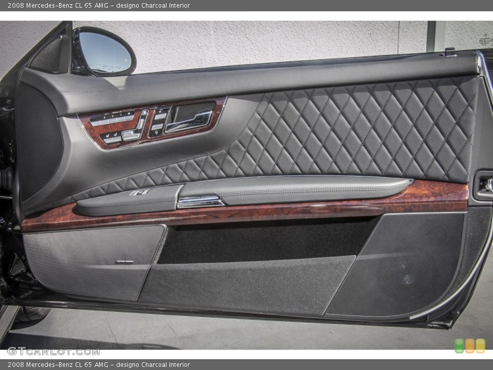 designo Charcoal Interior Door Panel for the 2008 Mercedes-Benz CL 65 AMG #85771589