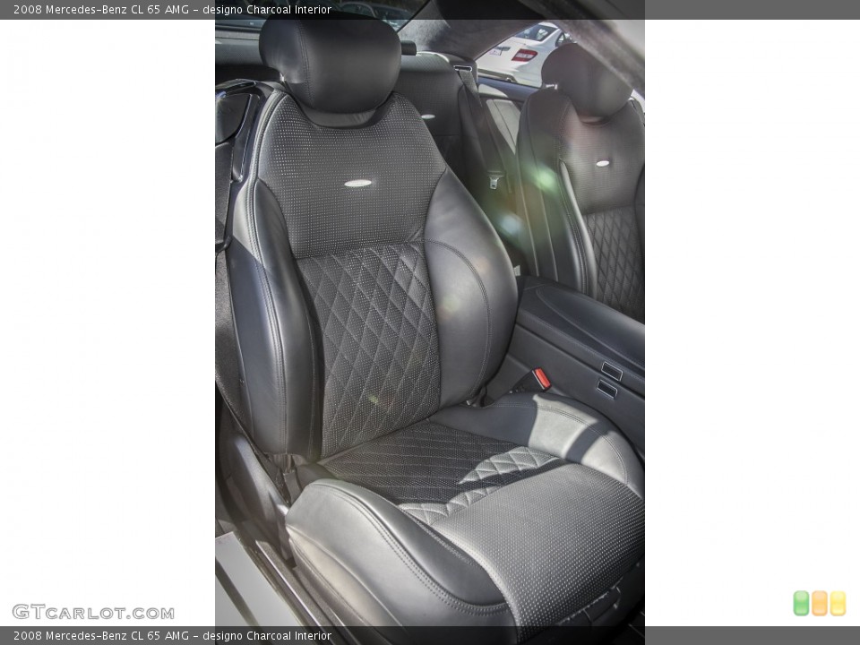 designo Charcoal Interior Front Seat for the 2008 Mercedes-Benz CL 65 AMG #85771621