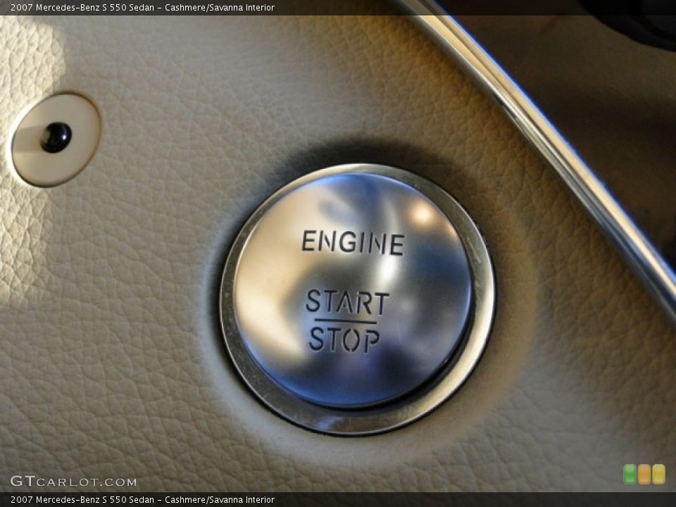 Cashmere/Savanna Interior Controls for the 2007 Mercedes-Benz S 550 Sedan #85772752