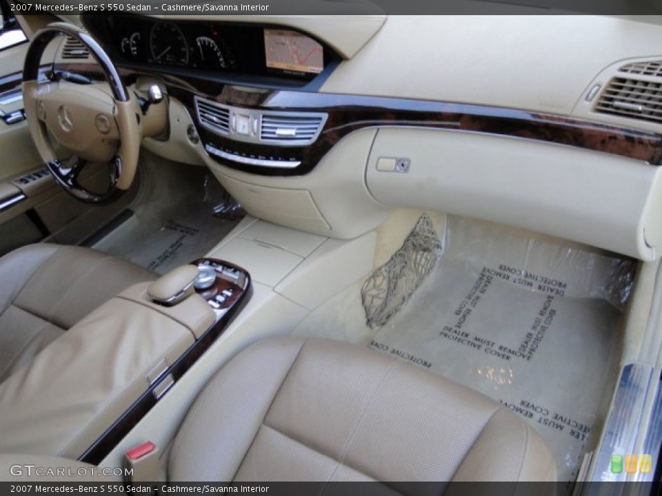 Cashmere/Savanna Interior Prime Interior for the 2007 Mercedes-Benz S 550 Sedan #85772857