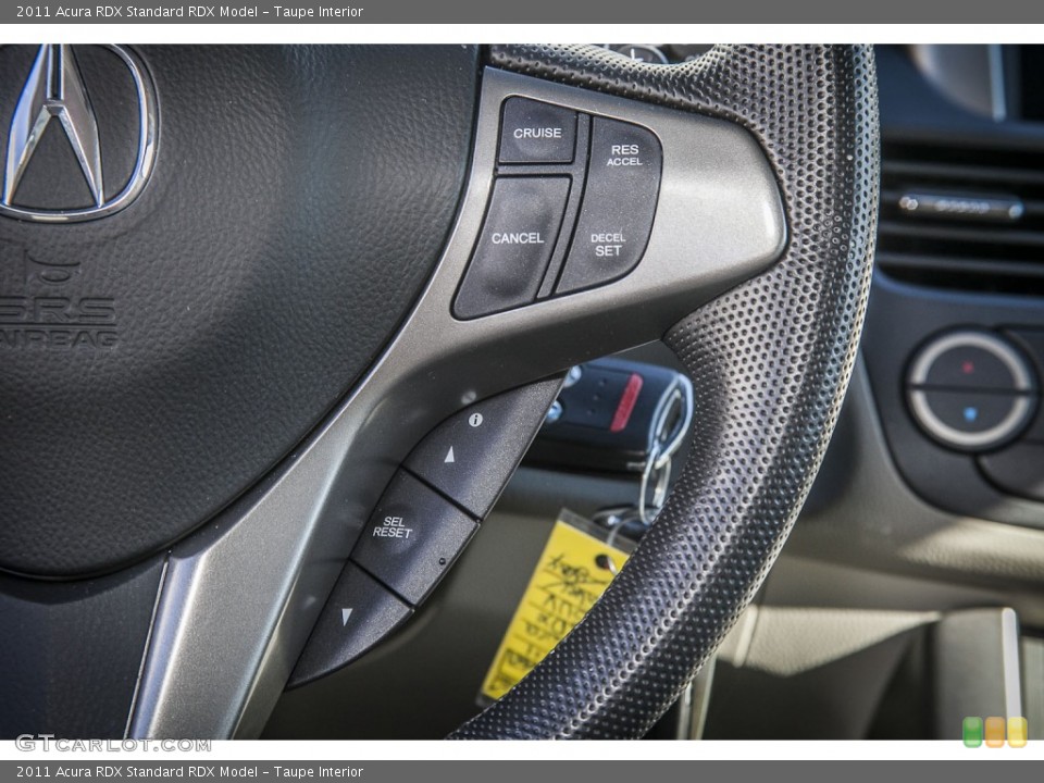 Taupe Interior Controls for the 2011 Acura RDX  #85775920