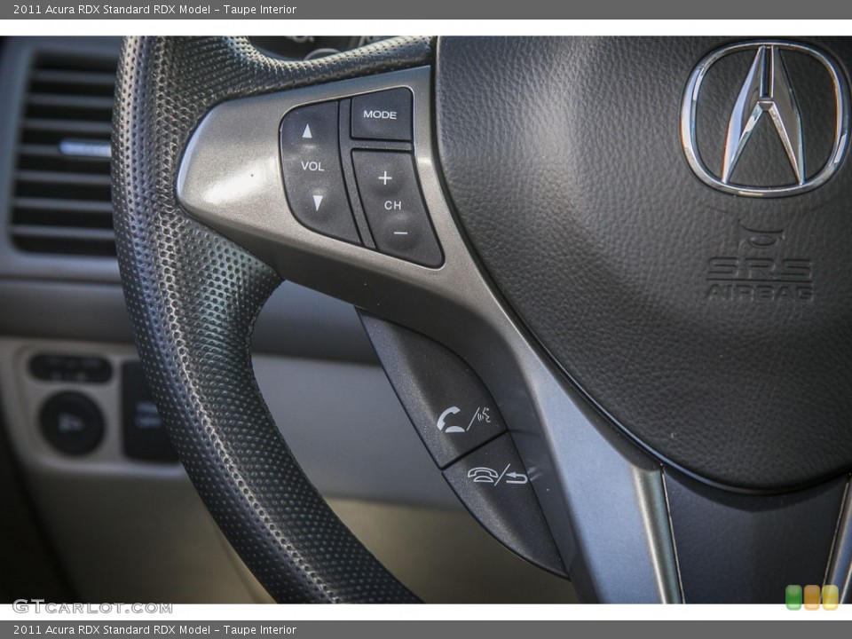 Taupe Interior Controls for the 2011 Acura RDX  #85775932