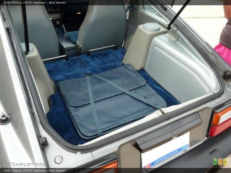 Blue Interior Trunk for the 1980 Datsun 280ZX Fastback #85778101