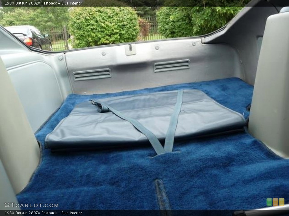 Blue Interior Trunk for the 1980 Datsun 280ZX Fastback #85778122
