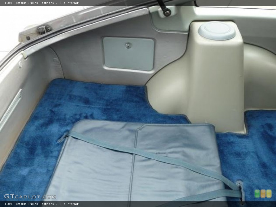 Blue Interior Trunk for the 1980 Datsun 280ZX Fastback #85778137