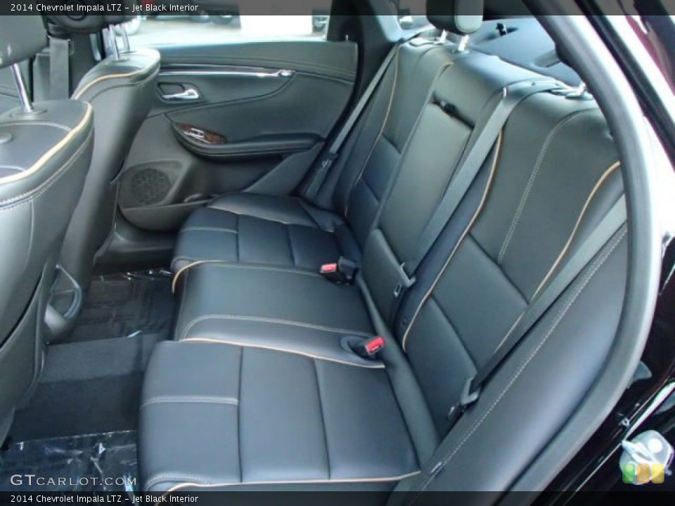 Jet Black Interior Rear Seat for the 2014 Chevrolet Impala LTZ #85779058