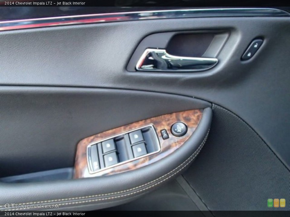 Jet Black Interior Controls for the 2014 Chevrolet Impala LTZ #85779103