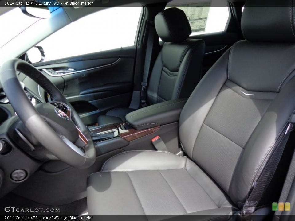 Jet Black Interior Front Seat for the 2014 Cadillac XTS Luxury FWD #85779112