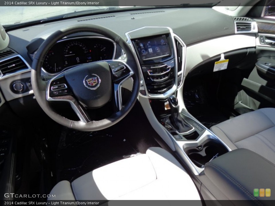 Light Titanium/Ebony Interior Prime Interior for the 2014 Cadillac SRX Luxury #85780567