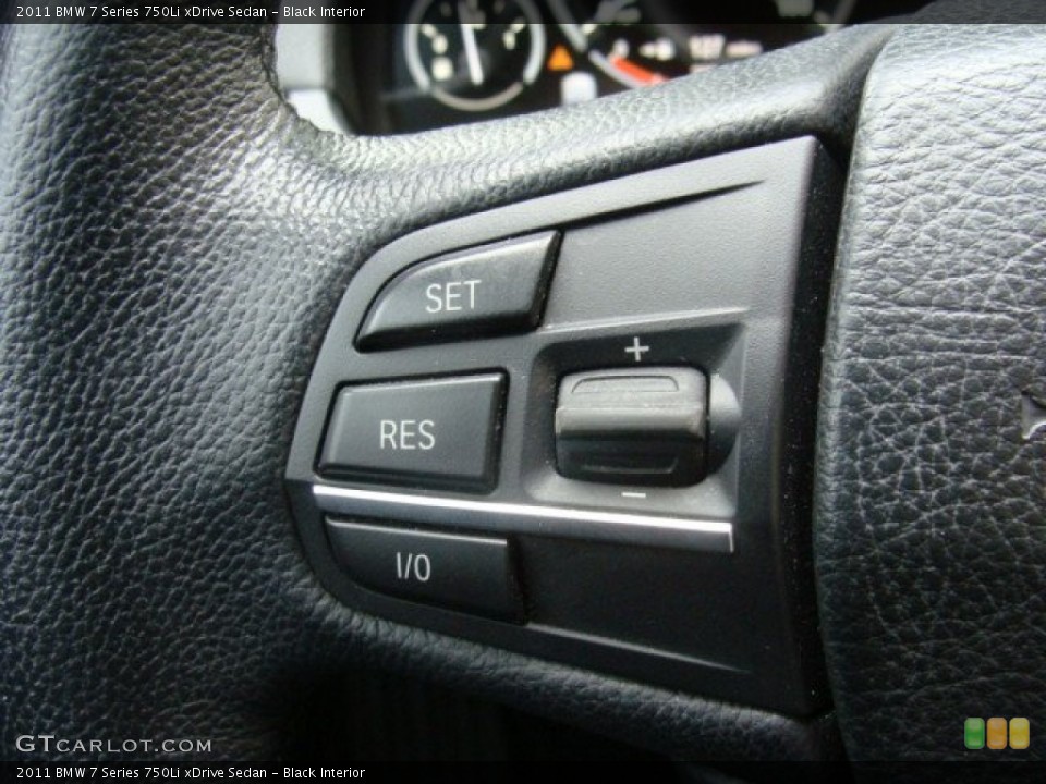 Black Interior Controls for the 2011 BMW 7 Series 750Li xDrive Sedan #85780987