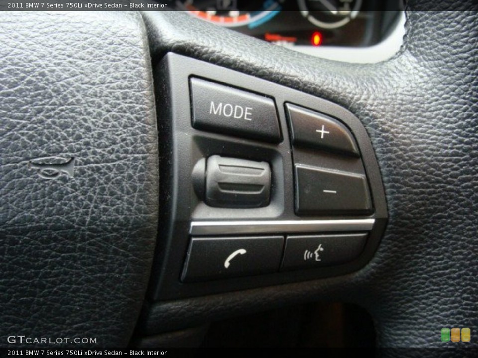 Black Interior Controls for the 2011 BMW 7 Series 750Li xDrive Sedan #85781011