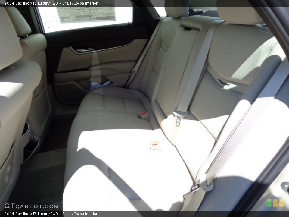 Shale/Cocoa Interior Rear Seat for the 2014 Cadillac XTS Luxury FWD #85781065
