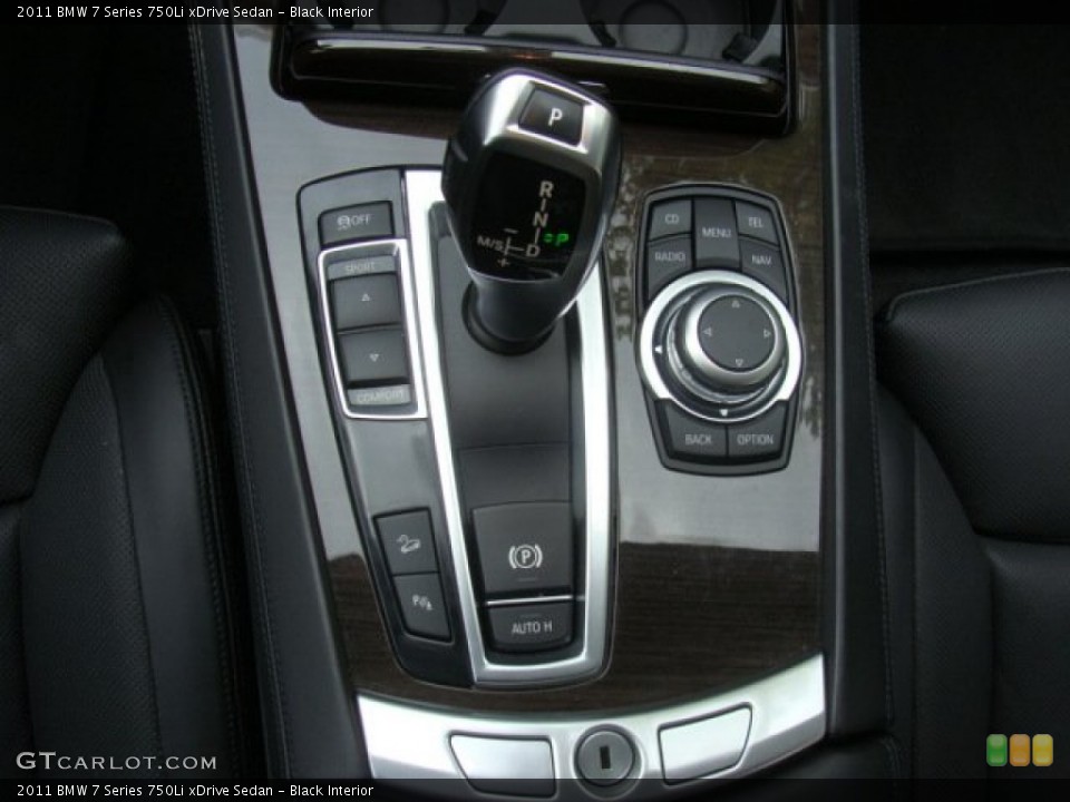 Black Interior Transmission for the 2011 BMW 7 Series 750Li xDrive Sedan #85781101