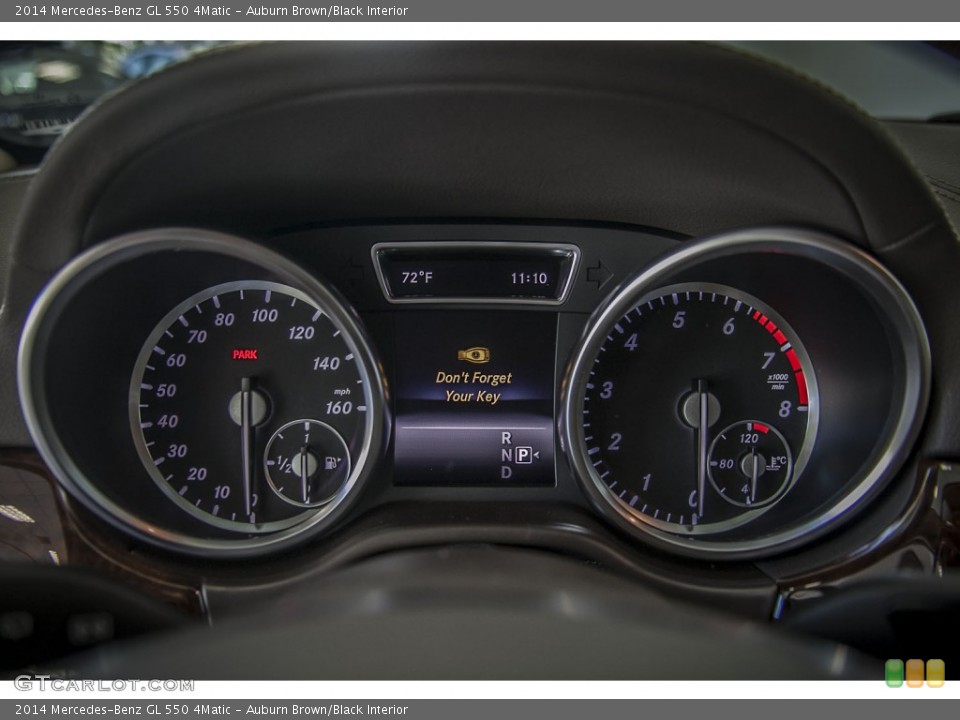 Auburn Brown/Black Interior Gauges for the 2014 Mercedes-Benz GL 550 4Matic #85781608