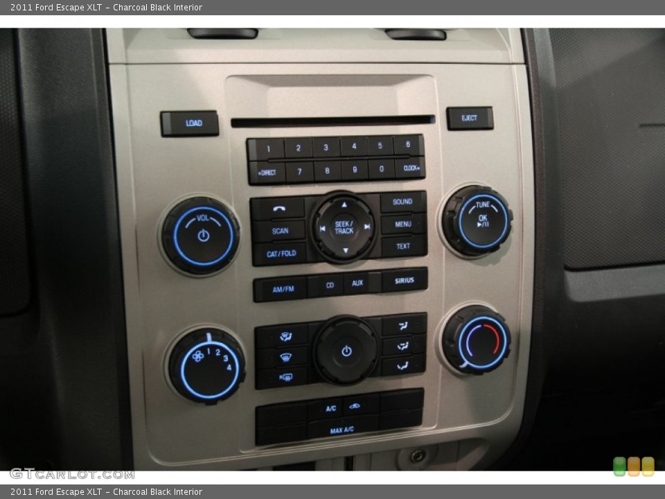 Charcoal Black Interior Controls for the 2011 Ford Escape XLT #85783318