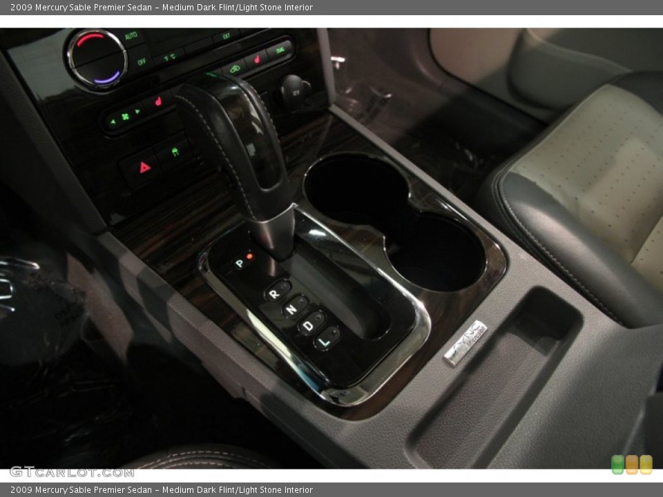 Medium Dark Flint/Light Stone Interior Transmission for the 2009 Mercury Sable Premier Sedan #85784158