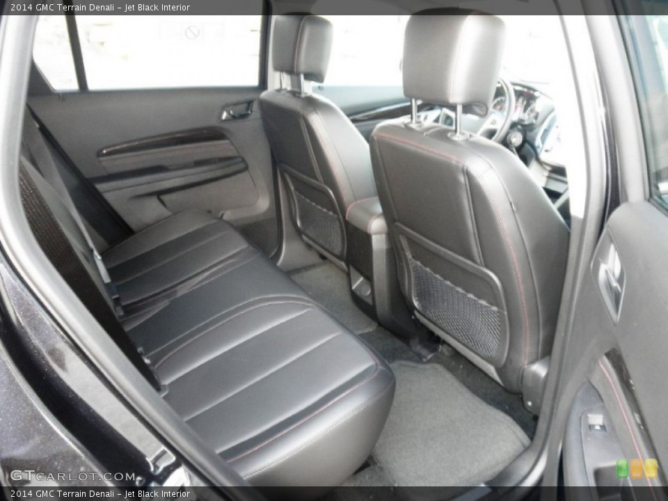 Jet Black Interior Rear Seat for the 2014 GMC Terrain Denali #85784281