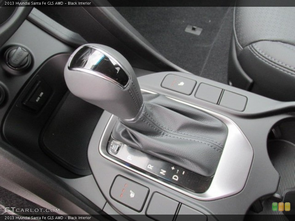 Black Interior Transmission for the 2013 Hyundai Santa Fe GLS AWD #85791940