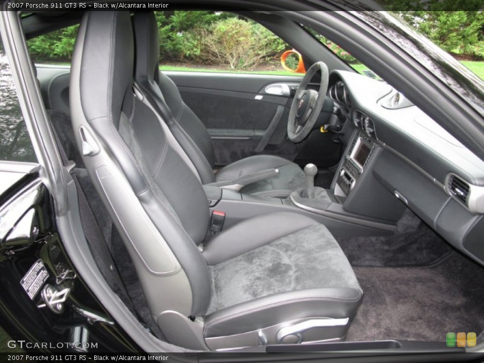 Black w/Alcantara Interior Front Seat for the 2007 Porsche 911 GT3 RS #85792156