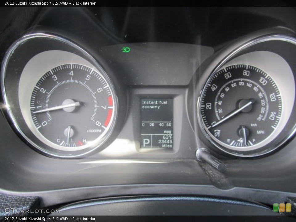 Black Interior Gauges for the 2012 Suzuki Kizashi Sport SLS AWD #85795396