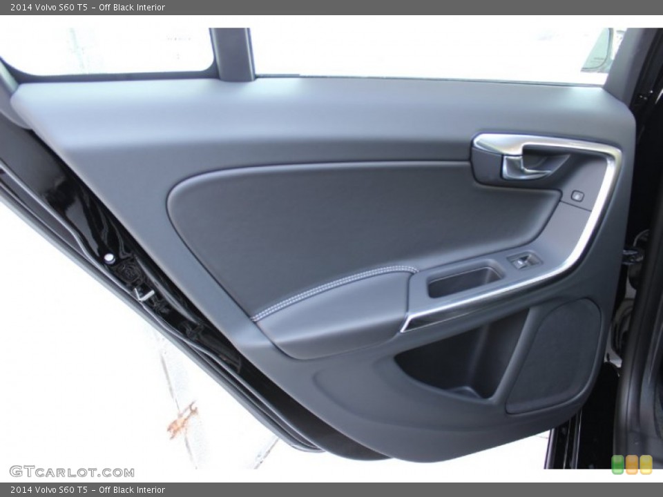Off Black Interior Door Panel for the 2014 Volvo S60 T5 #85798969