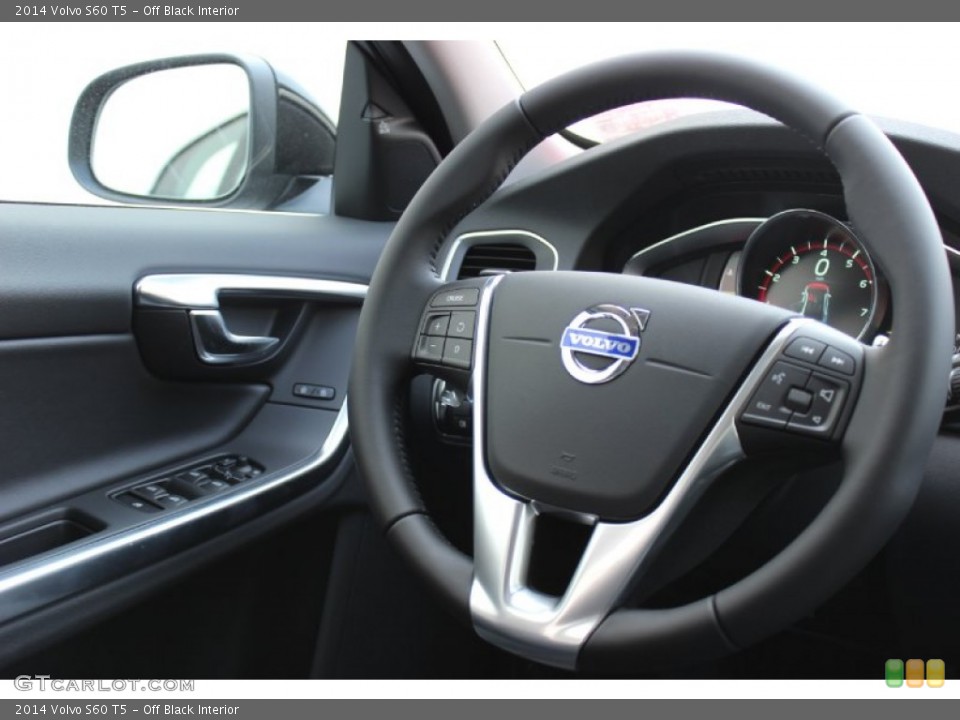 Off Black Interior Steering Wheel for the 2014 Volvo S60 T5 #85799053