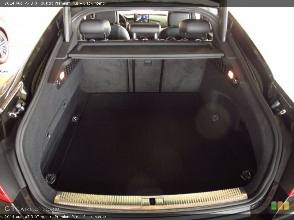 Black Interior Trunk for the 2014 Audi A7 3.0T quattro Premium Plus #85801528