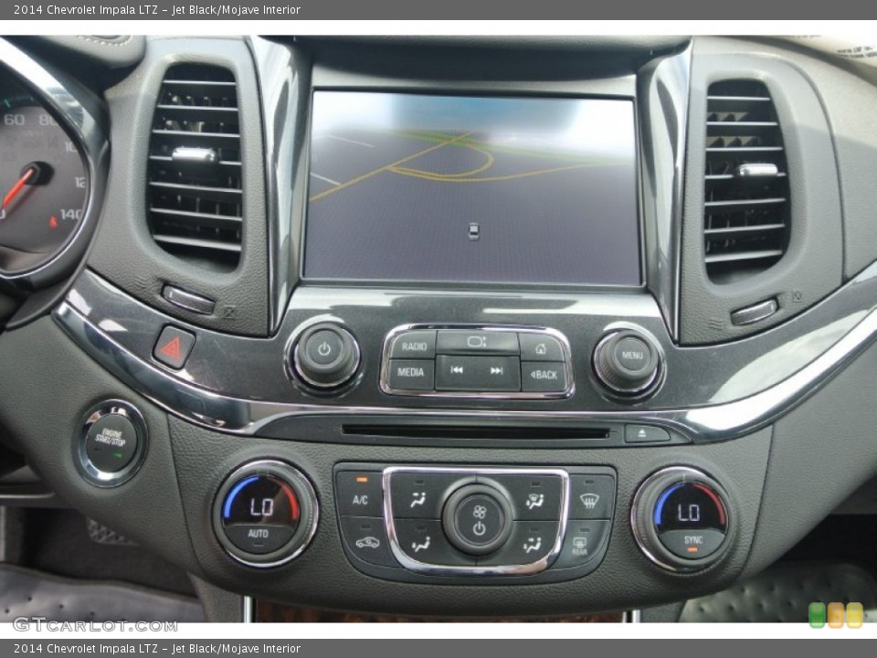 Jet Black/Mojave Interior Controls for the 2014 Chevrolet Impala LTZ #85802056