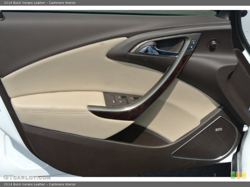 Cashmere Interior Door Panel for the 2014 Buick Verano Leather #85802551