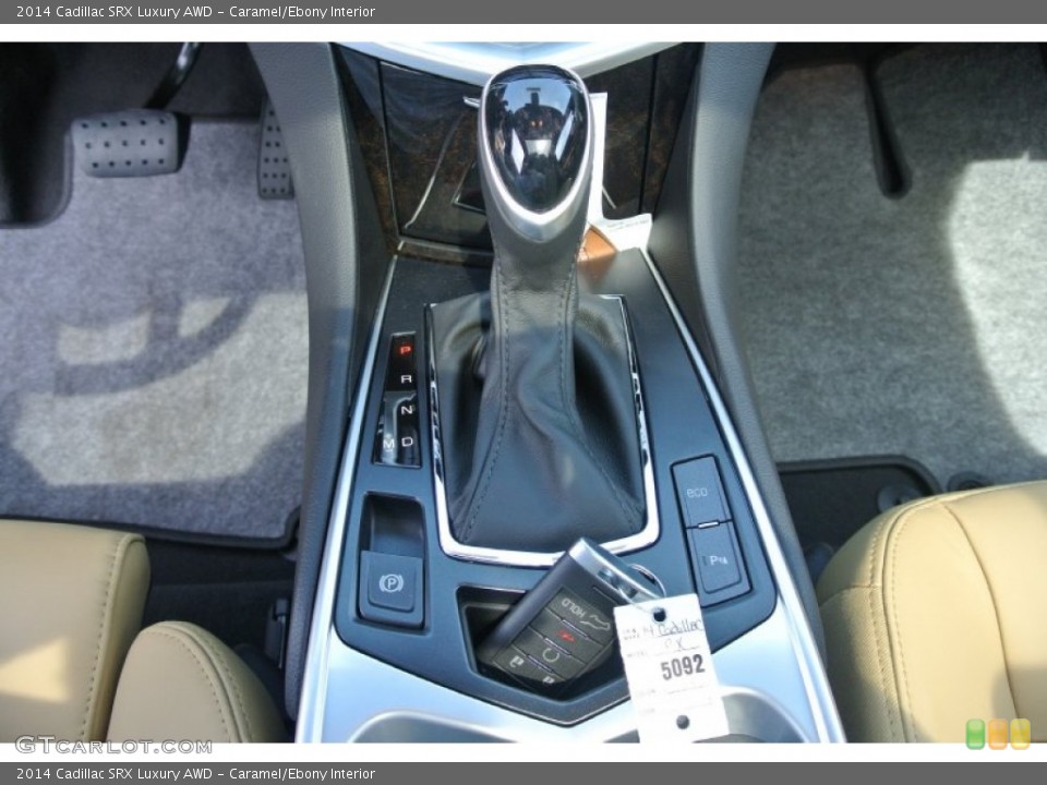 Caramel/Ebony Interior Transmission for the 2014 Cadillac SRX Luxury AWD #85802905