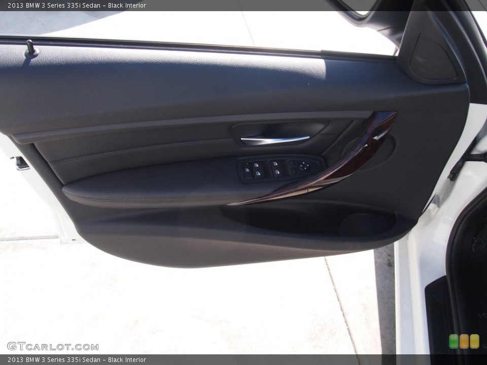 Black Interior Door Panel for the 2013 BMW 3 Series 335i Sedan #85805721