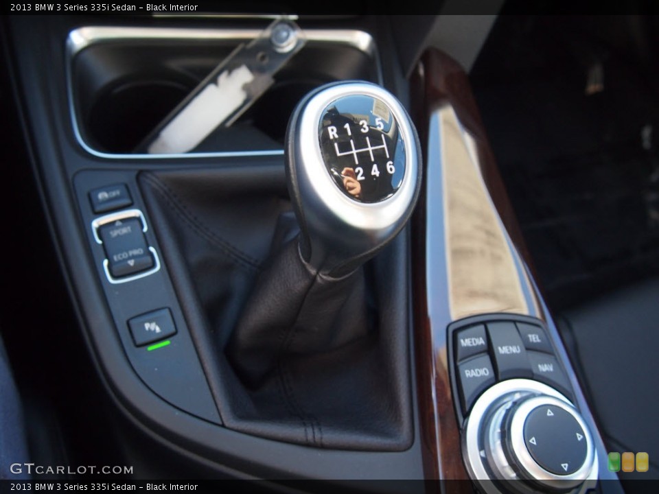 Black Interior Transmission for the 2013 BMW 3 Series 335i Sedan #85805888