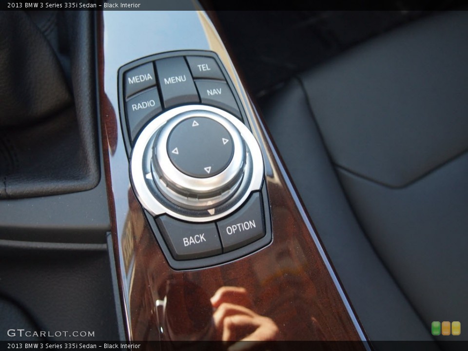 Black Interior Controls for the 2013 BMW 3 Series 335i Sedan #85805923