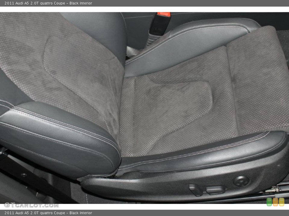 Black Interior Front Seat for the 2011 Audi A5 2.0T quattro Coupe #85807393