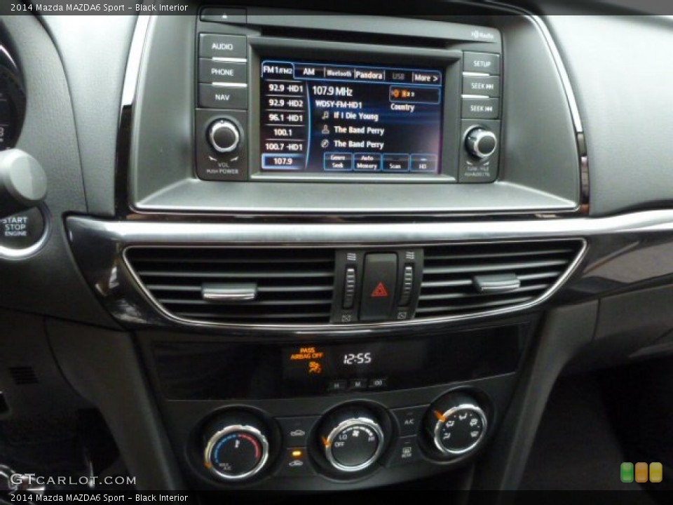 Black Interior Controls for the 2014 Mazda MAZDA6 Sport #85810093