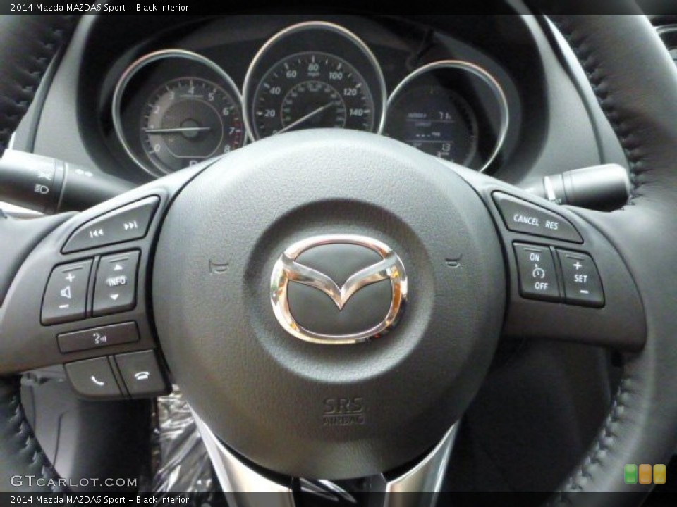 Black Interior Controls for the 2014 Mazda MAZDA6 Sport #85810141