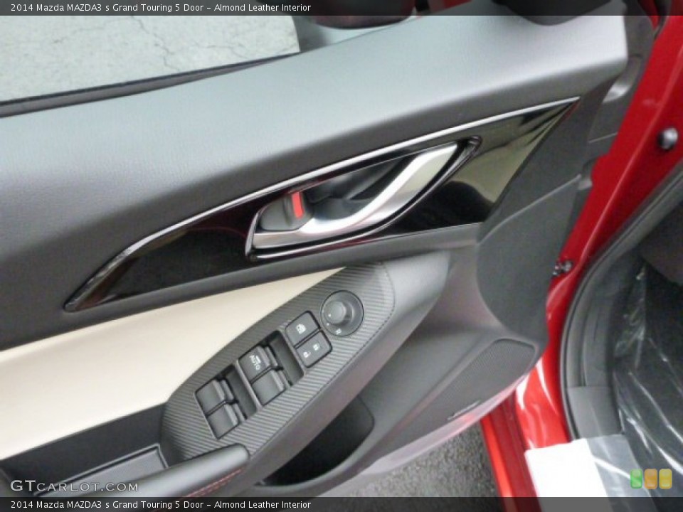 Almond Leather Interior Controls for the 2014 Mazda MAZDA3 s Grand Touring 5 Door #85810468