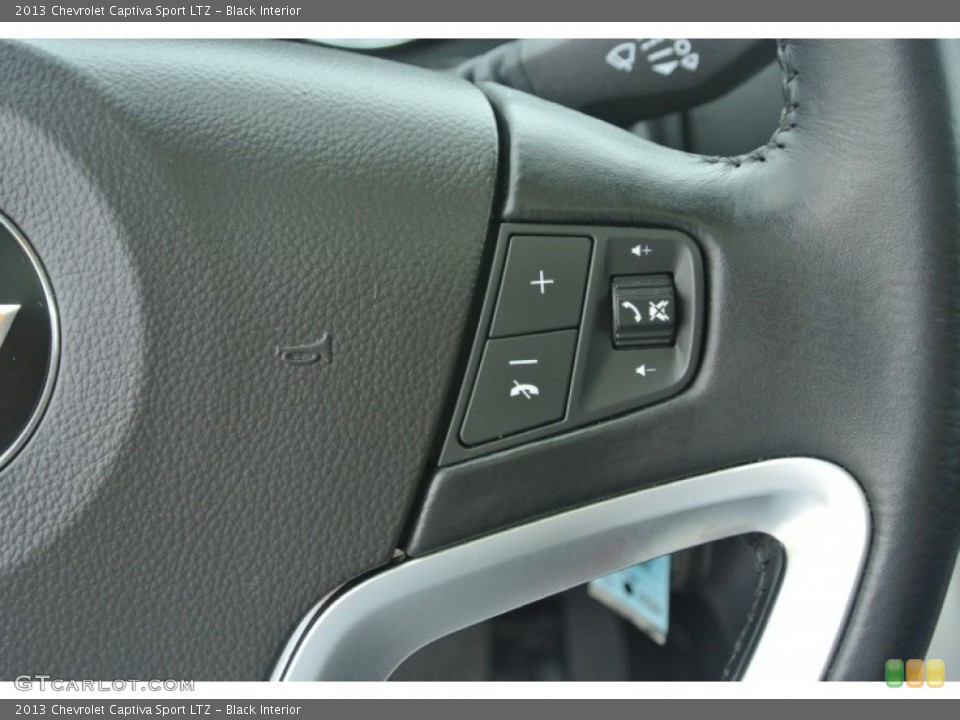 Black Interior Controls for the 2013 Chevrolet Captiva Sport LTZ #85812094