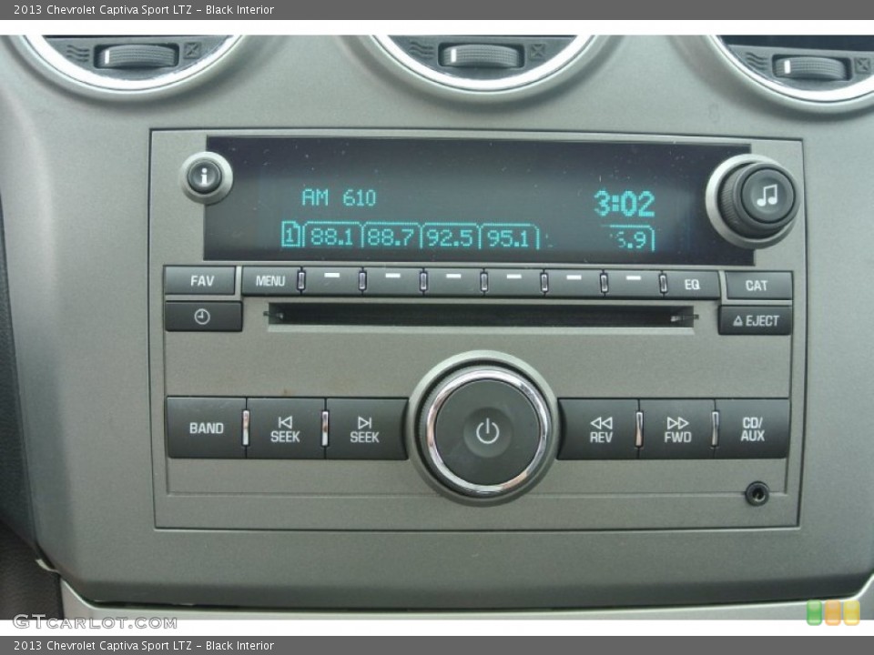 Black Interior Audio System for the 2013 Chevrolet Captiva Sport LTZ #85812175