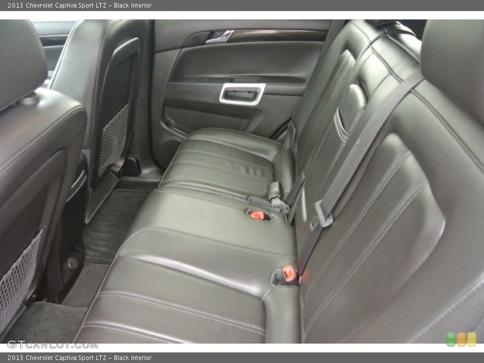 Black Interior Rear Seat for the 2013 Chevrolet Captiva Sport LTZ #85812237