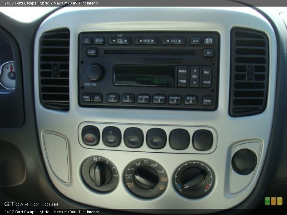 Medium/Dark Flint Interior Controls for the 2007 Ford Escape Hybrid #85813470