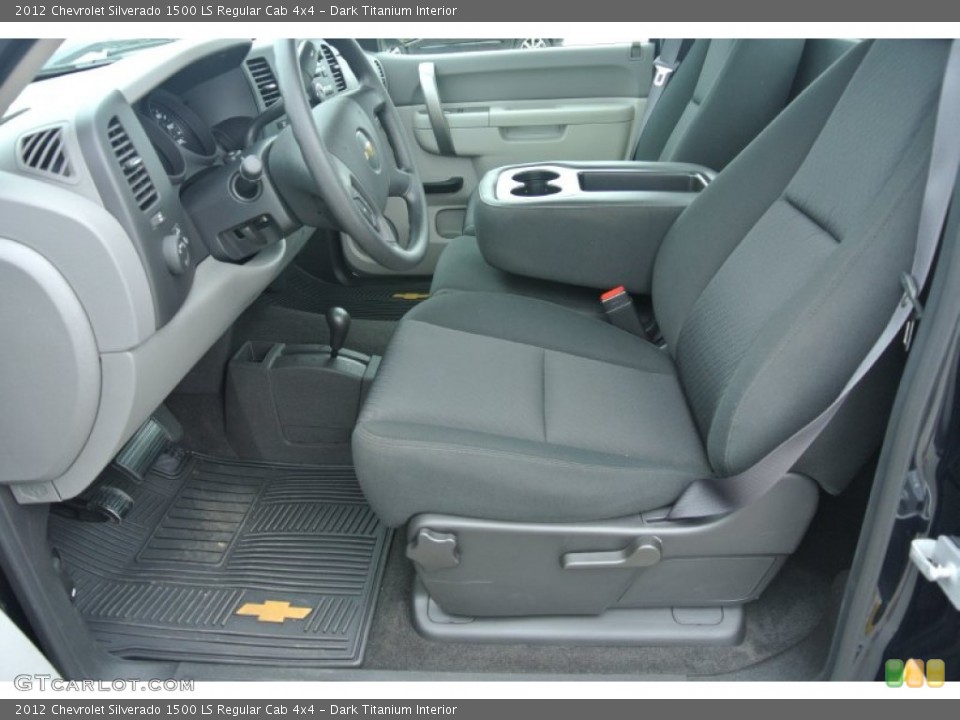 Dark Titanium Interior Photo for the 2012 Chevrolet Silverado 1500 LS Regular Cab 4x4 #85813987