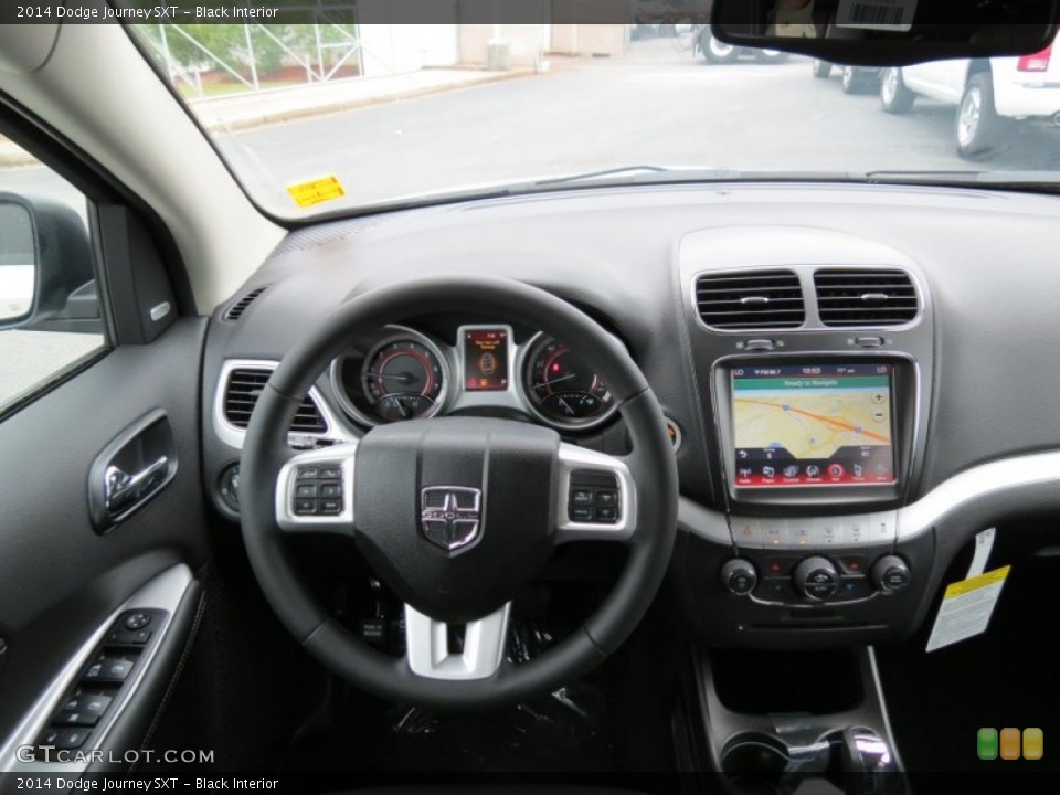 Black Interior Dashboard for the 2014 Dodge Journey SXT #85814473