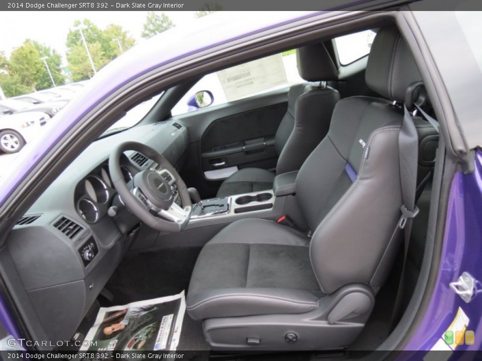 Dark Slate Gray Interior Photo for the 2014 Dodge Challenger SRT8 392 #85815718