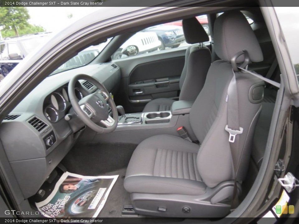 Dark Slate Gray Interior Photo for the 2014 Dodge Challenger SXT #85816264