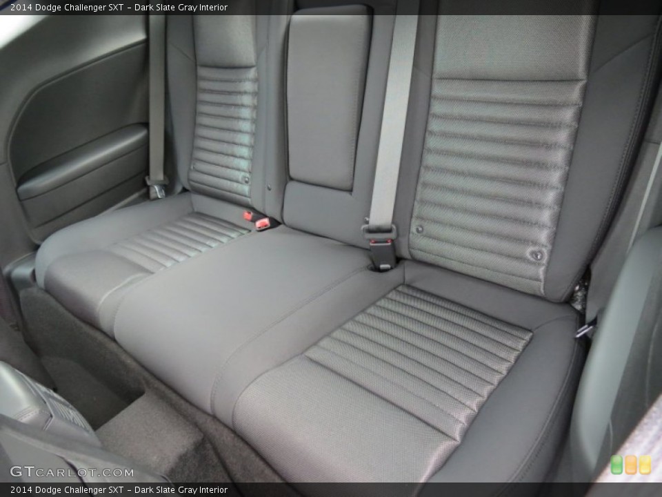 Dark Slate Gray Interior Rear Seat for the 2014 Dodge Challenger SXT #85816312