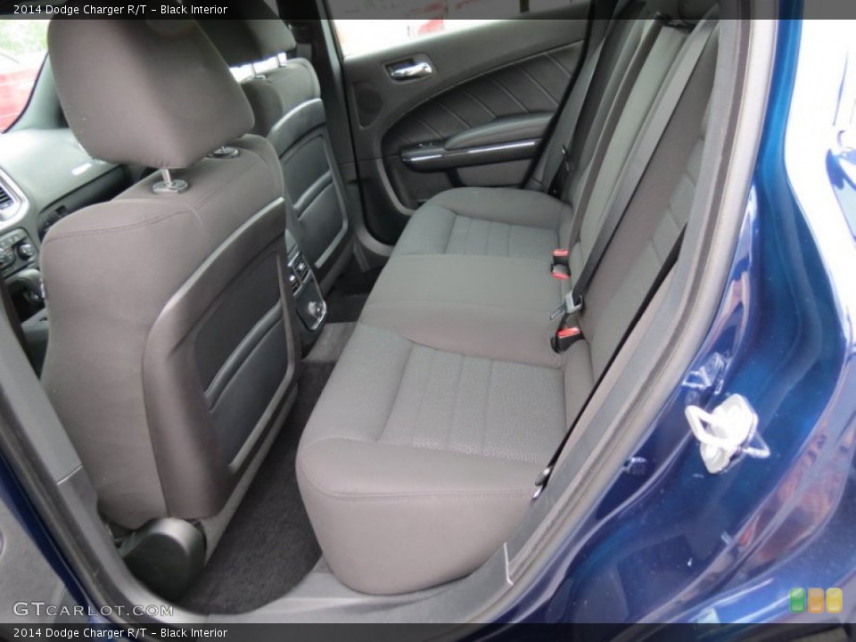 Black Interior Rear Seat for the 2014 Dodge Charger R/T #85816819