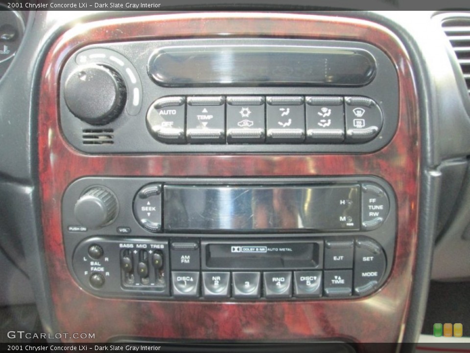 Dark Slate Gray Interior Controls for the 2001 Chrysler Concorde LXi #85820467