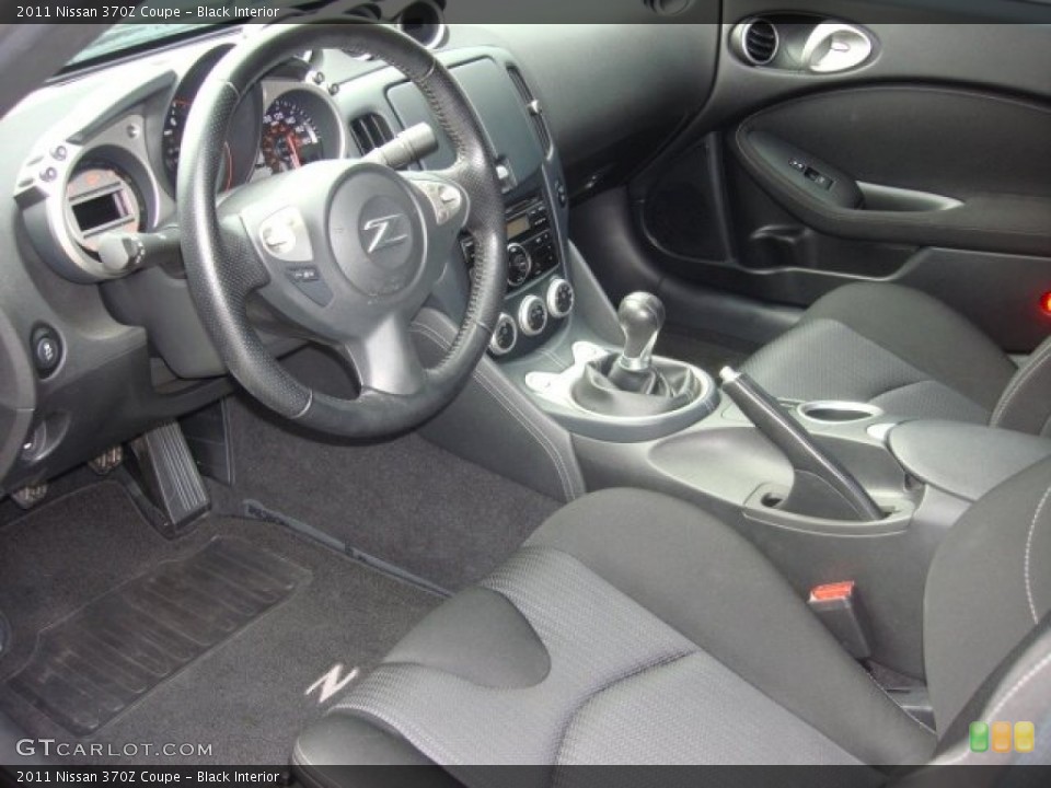Black Interior Photo for the 2011 Nissan 370Z Coupe #85822264