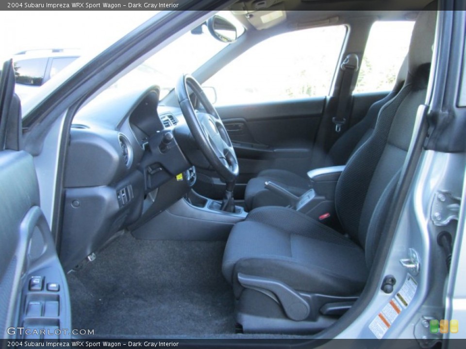 Dark Gray Interior Photo for the 2004 Subaru Impreza WRX Sport Wagon #85822315